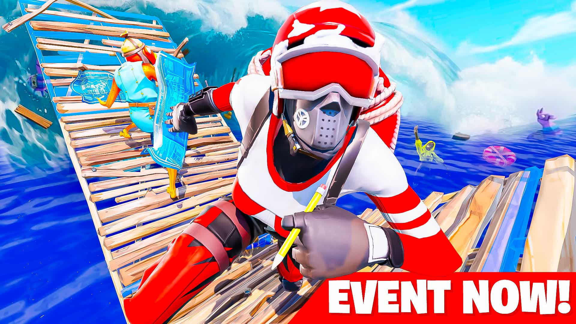 TSUNAMI 1V1 — Fortnite Creative map