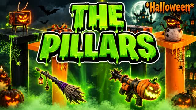☁️The Pillars *Halloween*🎃 — Fortnite Creative map