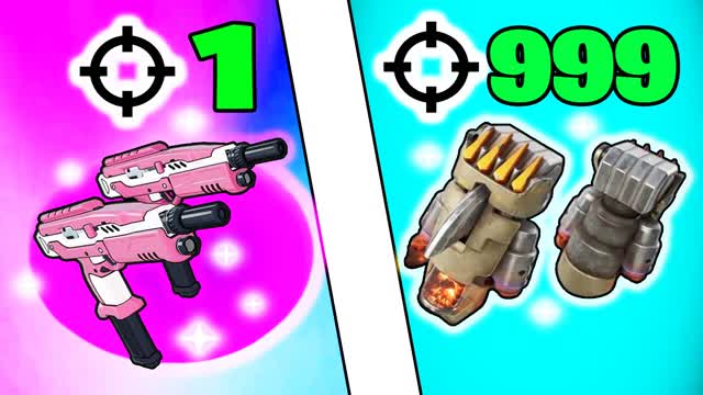 TILTED GUN GAME ONE SHOT — Fortnite Creative map cover art
