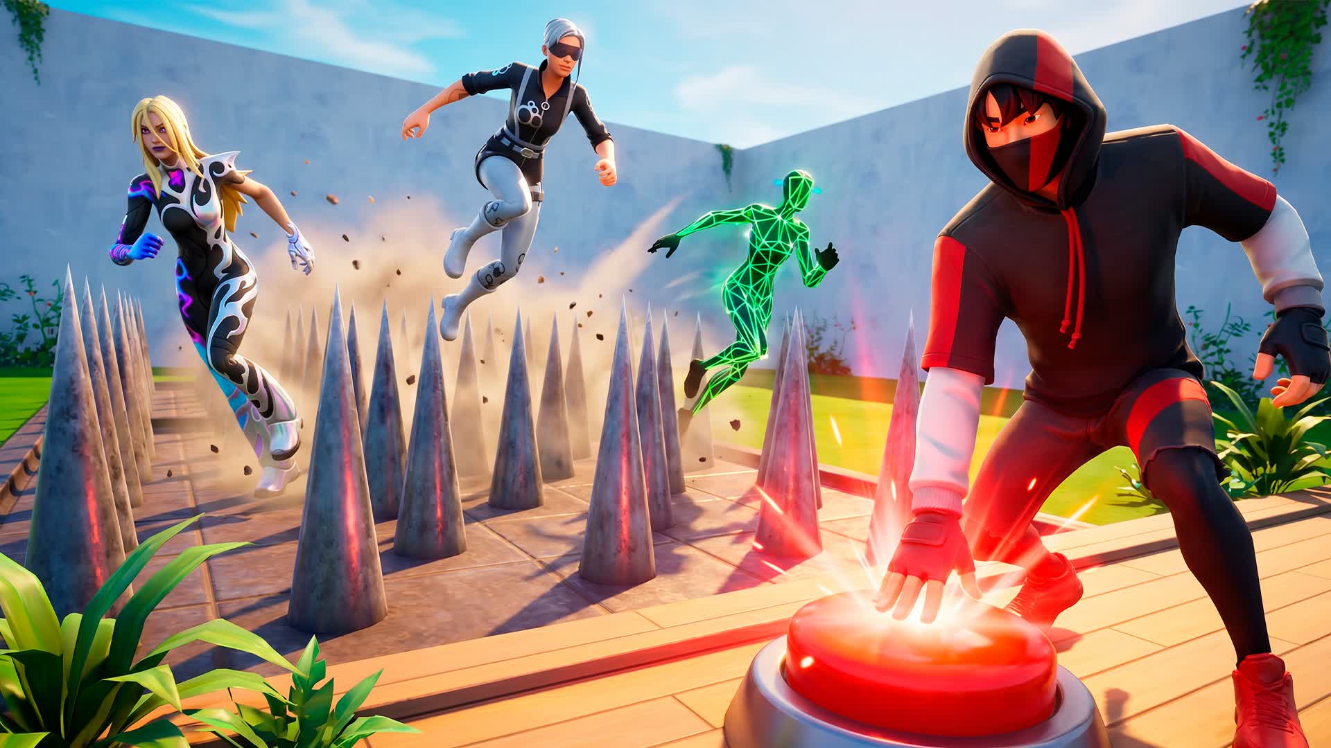 1 vs ALL: Trap Escape — Fortnite Creative map