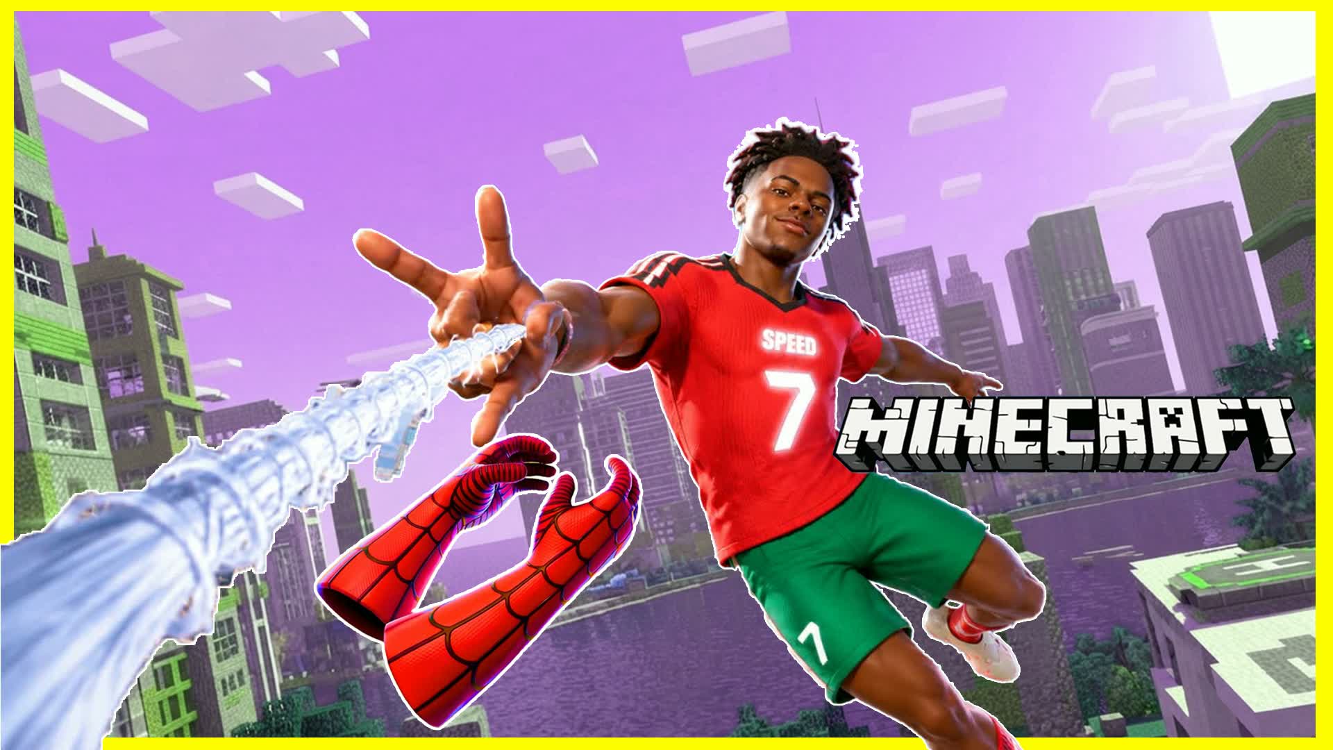 SPIDERS CITY MC RUSH DRIVE 🚗 — Fortnite Creative map
