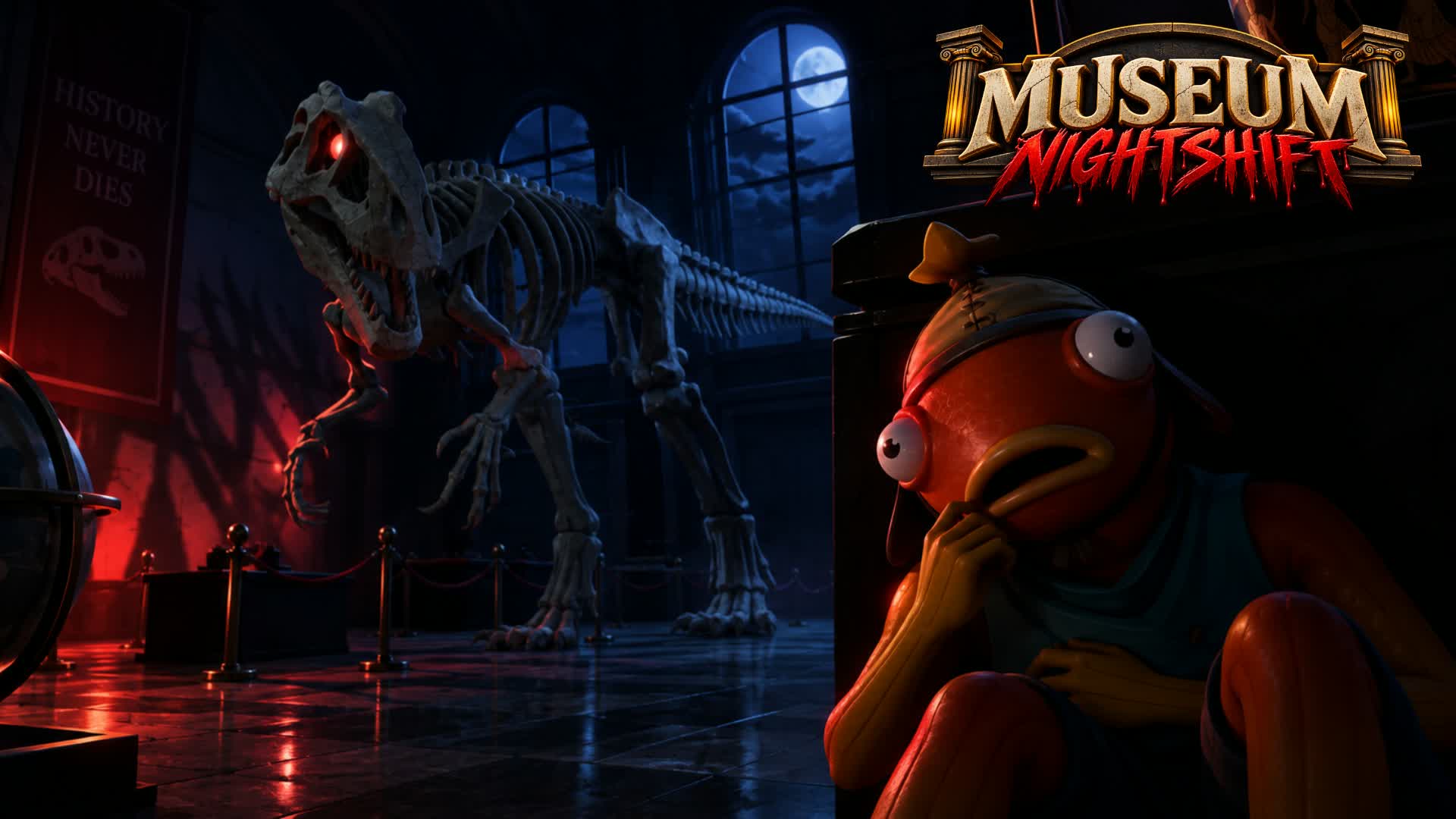 Museum Nightshift [Horror] — Fortnite Creative map