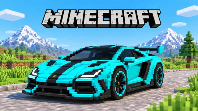 MINECRAFT DRIVE MAP — Fortnite Creative map cover art