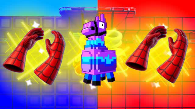 SQUISHY WARS 🔴🔵 RED VS BLUE — Fortnite Creative map