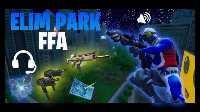ELIM PARK FFA — Fortnite Creative map cover art