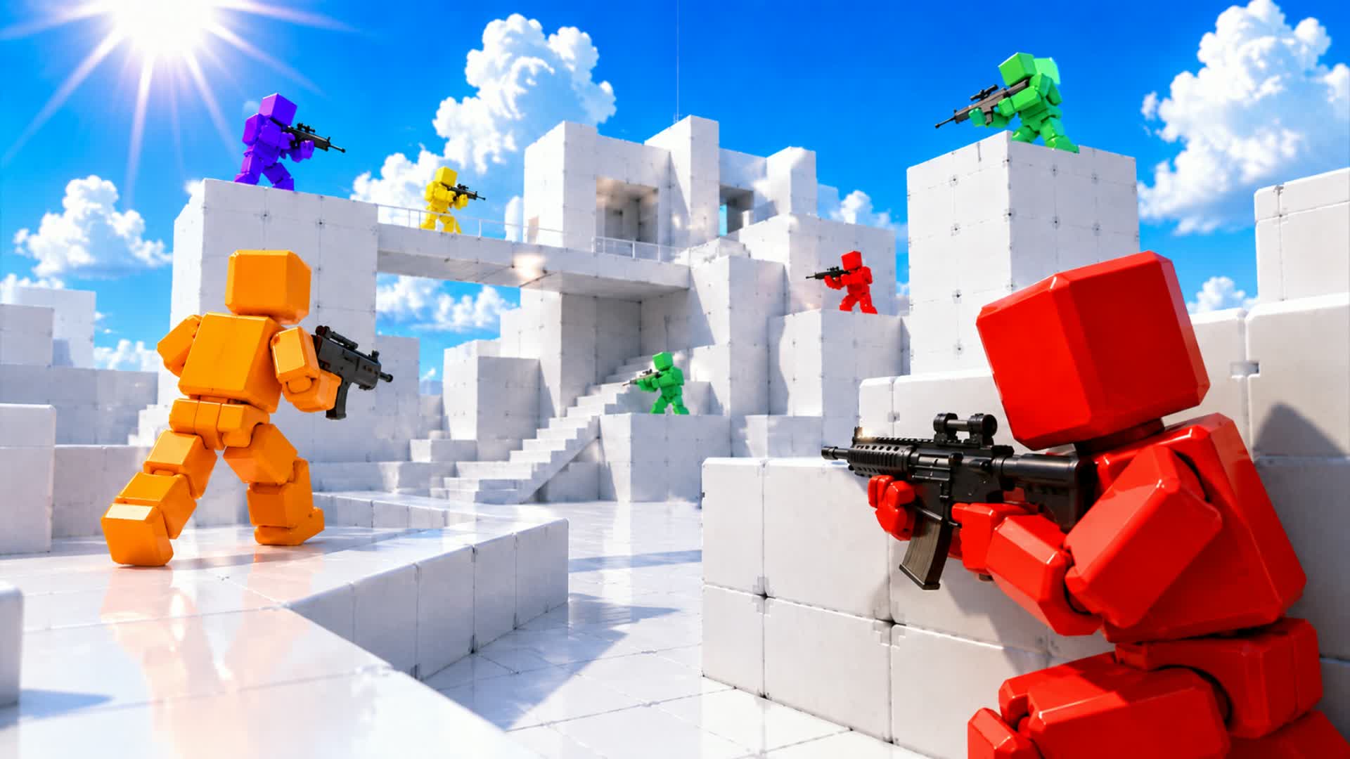 RVB RED VS BLUE ULTRA โ Fortnite Creative map