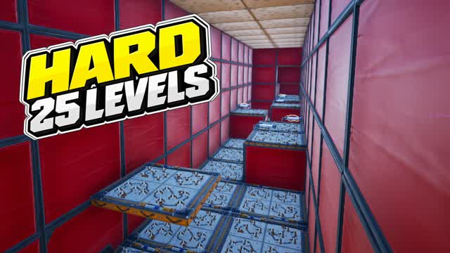 25 Level Deathrun Hard صعب — Fortnite Creative map