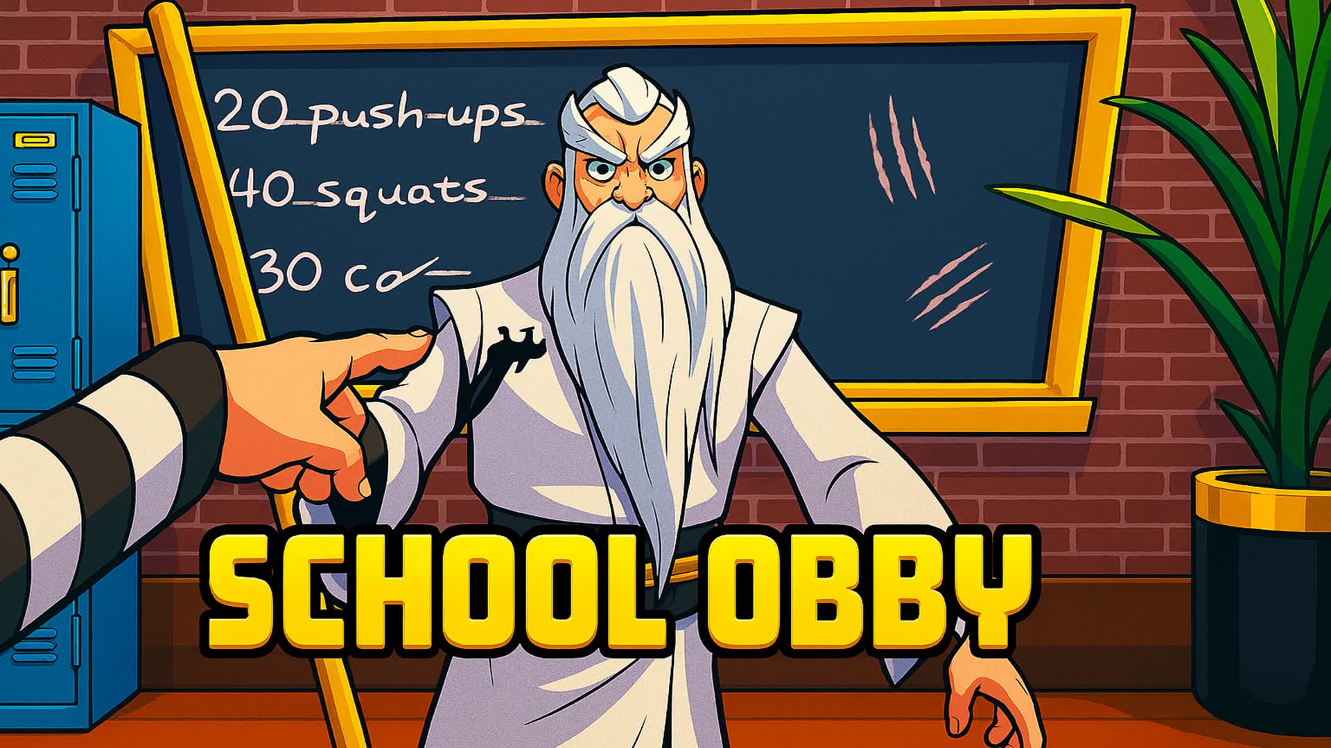 School Obby — Fortnite Creative map