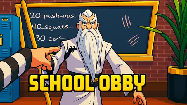 School Obby — Fortnite Creative map cover art