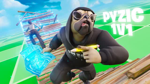 Pyzic 1v1 Build Fights — Fortnite Creative map
