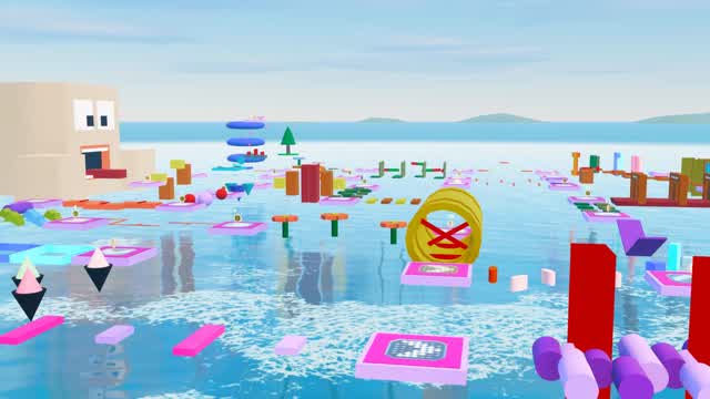 Parkour obby — Fortnite Creative map cover art