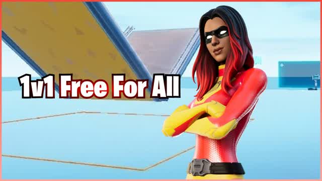 1v1 Free For All — Fortnite Creative map