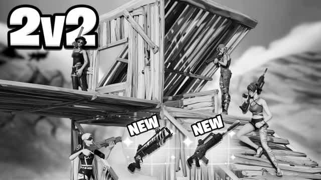 OPEN WORLD BOXFIGHT 2V2 🌄 — Fortnite Creative map