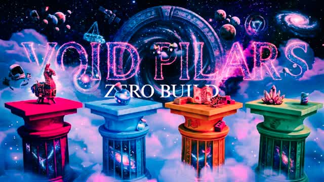 Void Pillars Zero Build — Fortnite Creative map