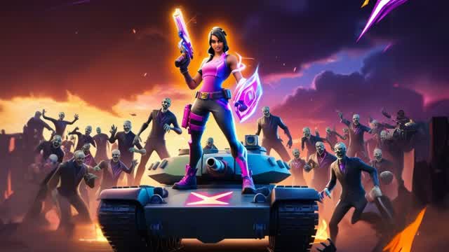 Zombie Nightmares — Fortnite Creative map cover art