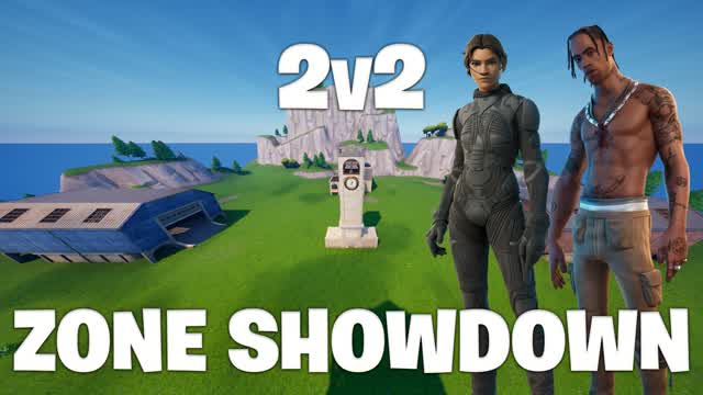 ZONE SHOWDOWN 🌀 | 2V2 | العاصفة الأخيرة — Fortnite Creative map