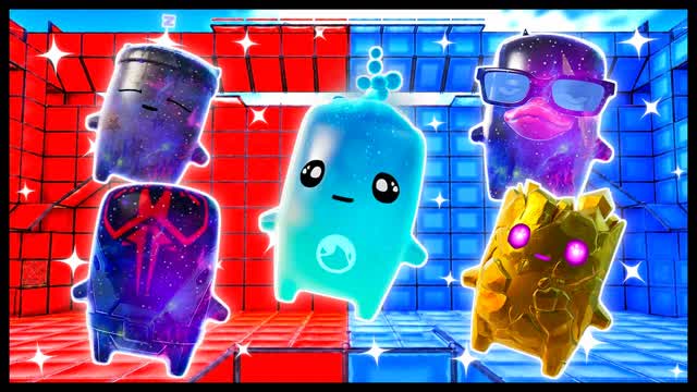RED VS BLUE TIGHT CONTROL 🔴🔵 — Fortnite Creative map