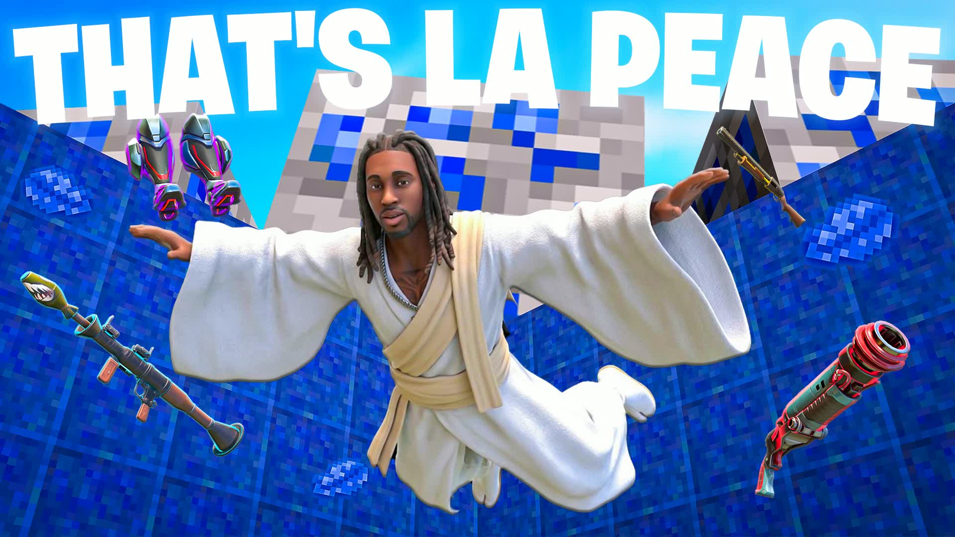 THAT'S LA PEACE 1V1 ALL GUNS 🕊️✨ — Fortnite Creative map