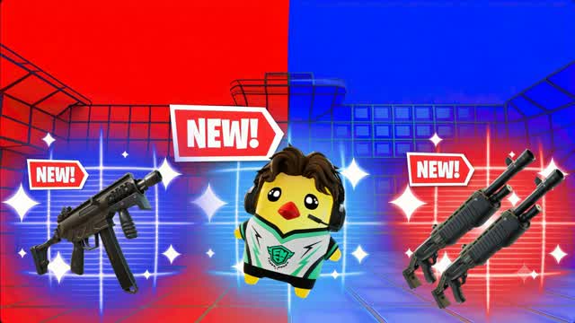 RED VS BLUE GUCCI 🔴🔵 — Fortnite Creative map