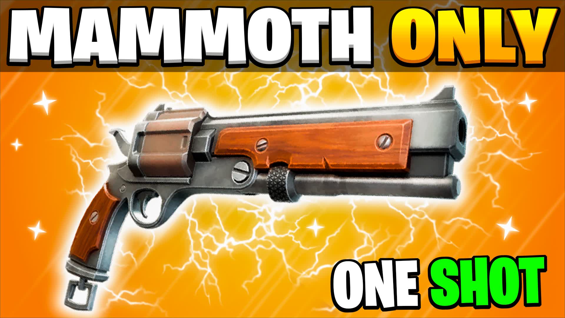 MAMMOTH ONLY 🎯 ONE SHOT 🔫 بندقية واحدة — Fortnite Creative map
