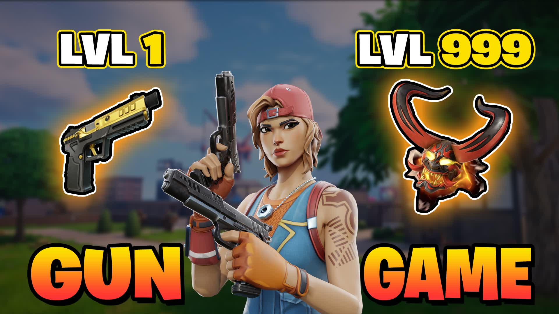 ⭐ GLORIOUS GUN GAME ⭐ — Fortnite Creative map