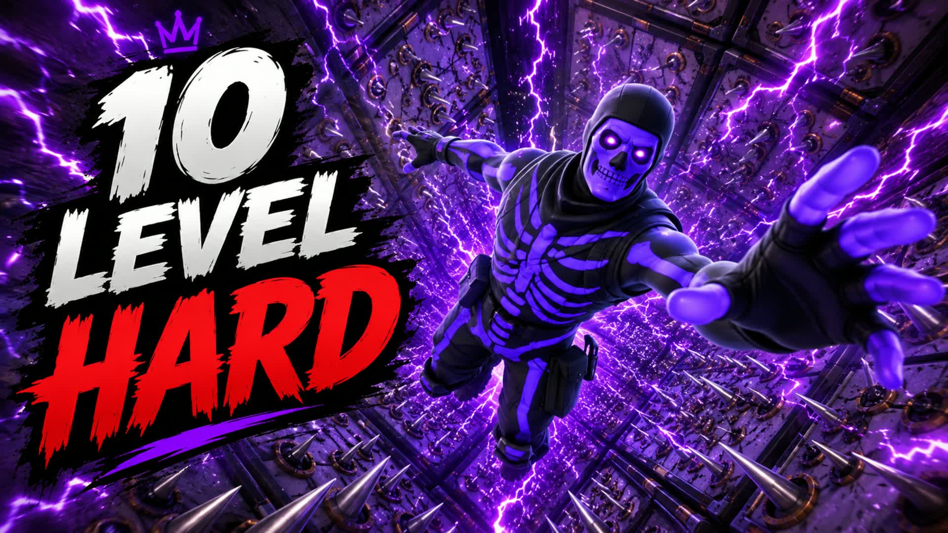 PARKOUR HARD 10 LEVEL (1551) — Fortnite Creative map