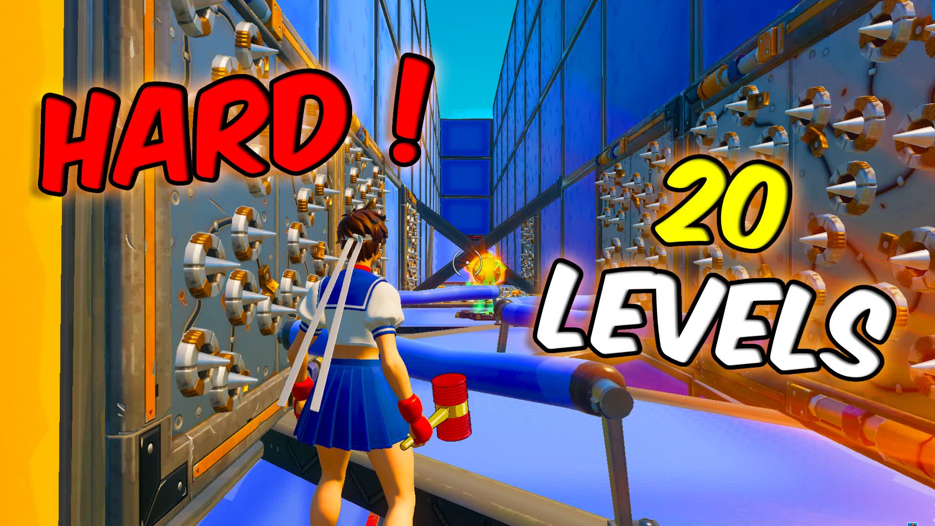 20 HARD PARKOUR ⭐ — Fortnite Creative map