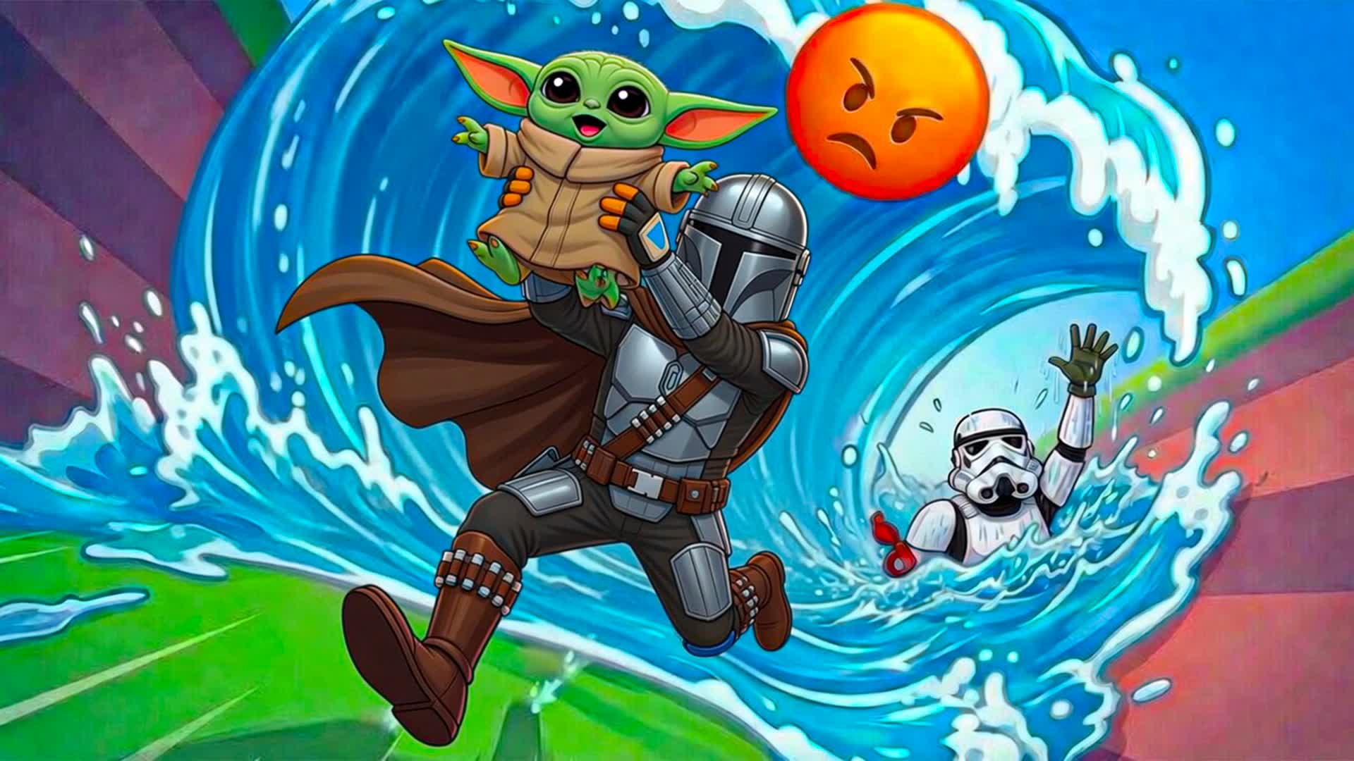 TSUNAMI MANDALORIAN BRAINROTS — Fortnite Creative map
