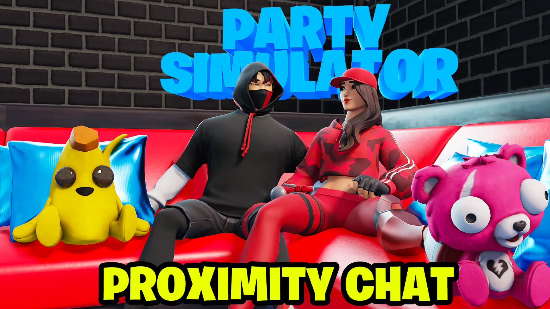 PARTY SIMULATOR 🎉 — Fortnite Creative map
