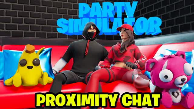PARTY SIMULATOR 🎉 — Fortnite Creative map