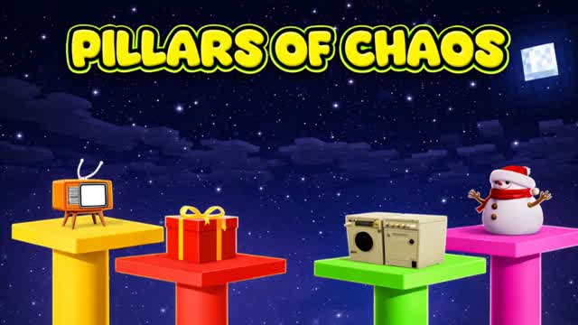 PILLARS OF CHAOS — Fortnite Creative map cover art