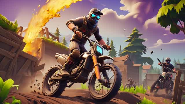 Dirt-Bike simulator🏍 — Fortnite Creative map cover art