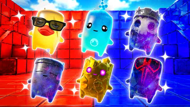 BLUE VS RED CORE STRIKE 🔵🔴 — Fortnite Creative map