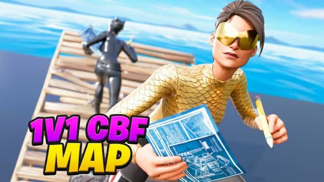 1v1 CBF Map — Fortnite Creative map cover art