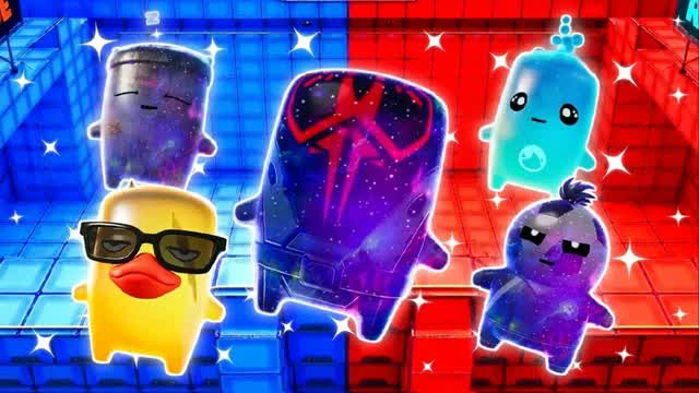 red vs blue bad — Fortnite Creative map cover art