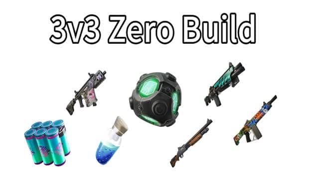 3v3 Zero Build CH5 S2 — Fortnite Creative map cover art