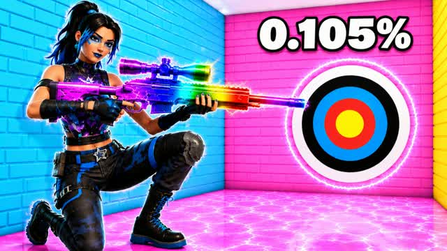 😃 HAPPY BIG TITAN TRICKSHOT PARKOUR 🤖 — Fortnite Creative map cover art