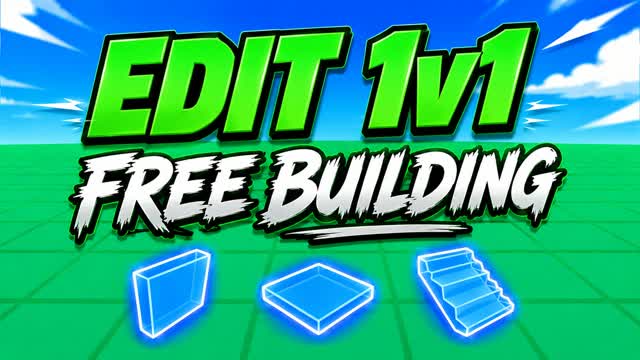 Free Building Edit 1v1 — Fortnite Creative map cover art