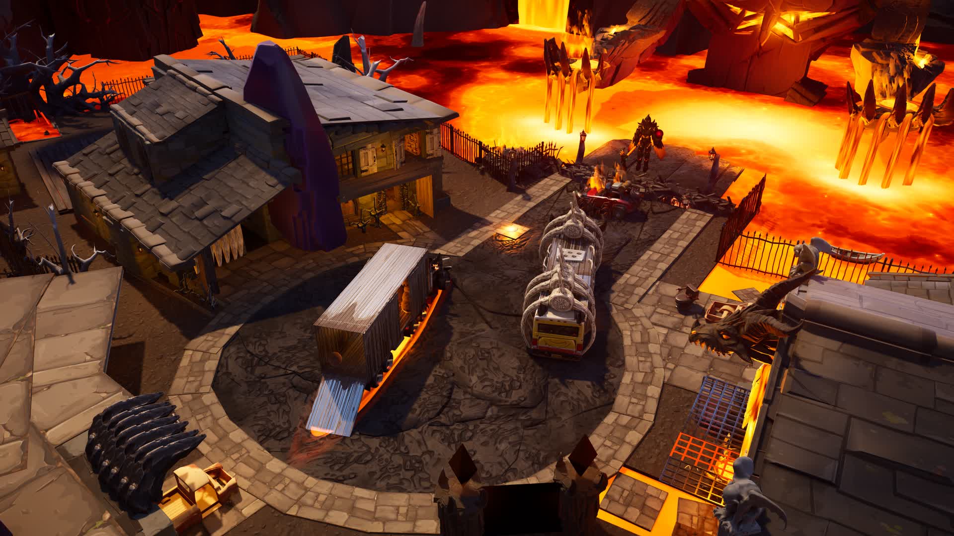 Firetown - Gun Game — Fortnite Creative map