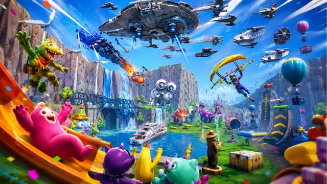 🚗MEGA RAMP, CARS, AND WEAPONS🚗 — Fortnite Creative map