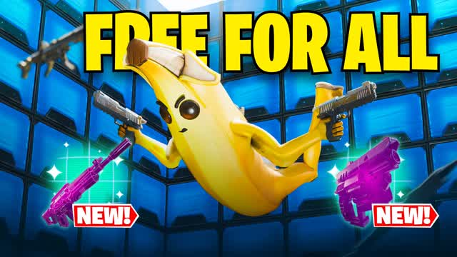 FREE FOR ALL 1V1 [SUPERPOWERS] [RANKED] — Fortnite Creative map cover art