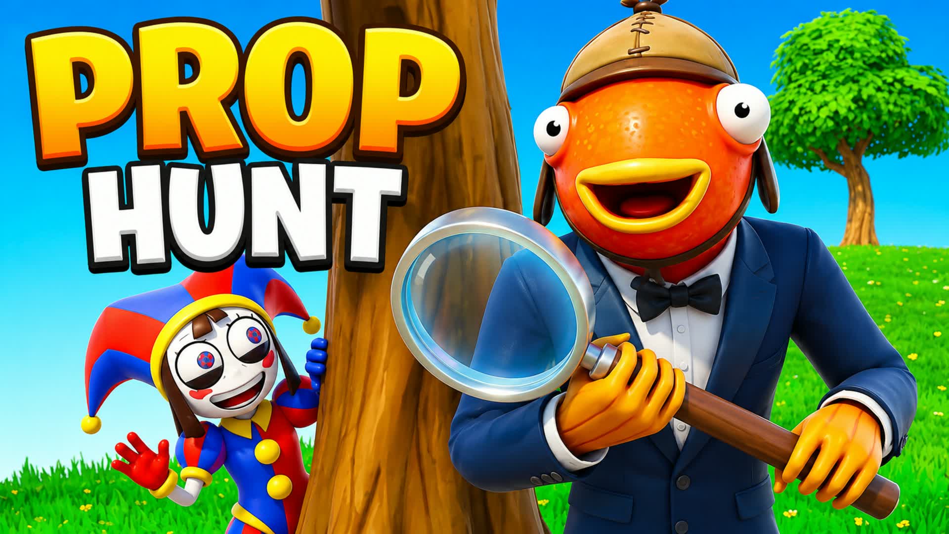 Prop Hunt Hide & Hunt — Fortnite Creative map