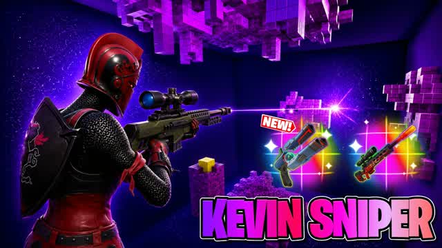 KEVIN SNIPER ONE SHOT 🎯[NO SCOPE] — Fortnite Creative map