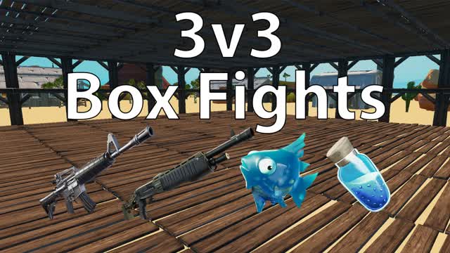 3V3 Box Fight — Fortnite Creative map cover art