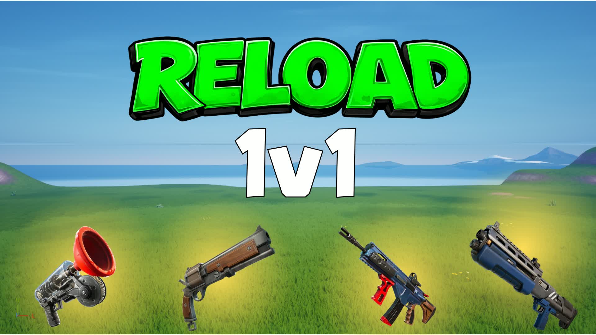 1V1 1V1 N — Fortnite Creative map