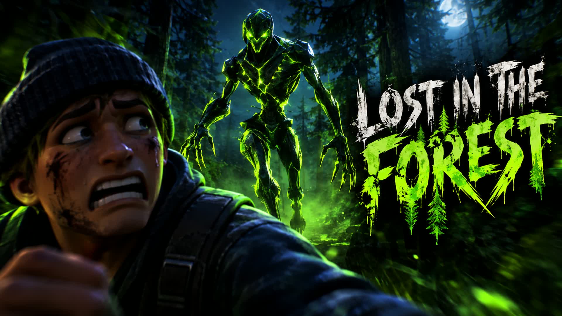 Lost In The Forest (Horror) — Fortnite Creative map