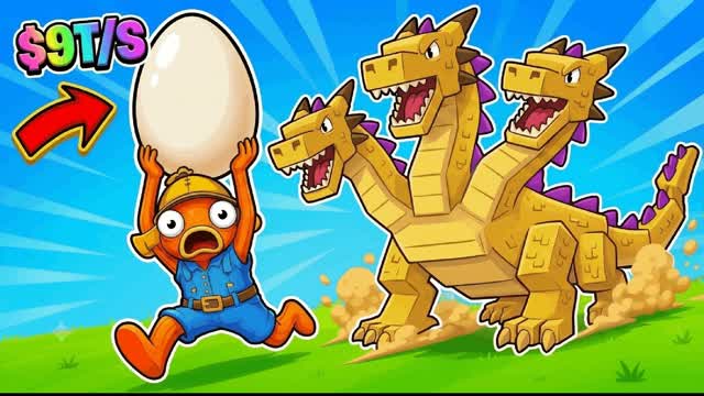 STEAL AN EGG FOR BRAINROTS🥚 — Fortnite Creative map