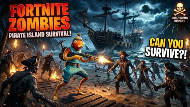 CURSED COVE: COD Zombies — Fortnite Creative map
