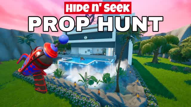 Prop Hunt Hide&Seek — Fortnite Creative map