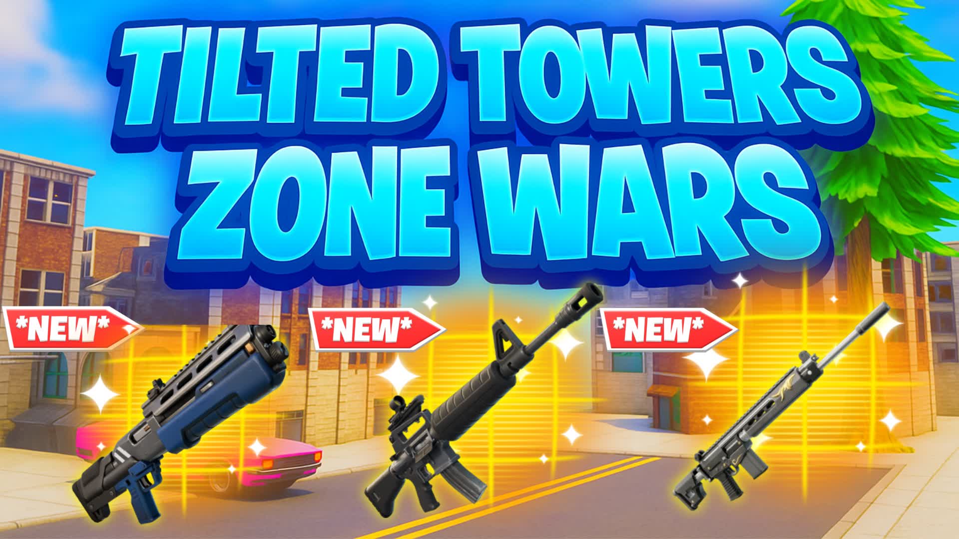 SUPER TILTED ZONE WARS 🏆 — Fortnite Creative map